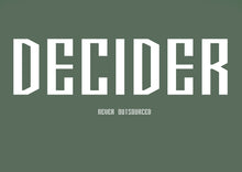 Load image into Gallery viewer, Transformation T-Shirt Collection - Decider