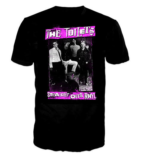 Classic TOILETS shirt with rear design