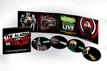 Load image into Gallery viewer, The Alarm - Music Will Keep Us Strong - 4 x CD Collection