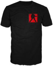 Load image into Gallery viewer, Black Silhouette Short Sleeve T-shirt
