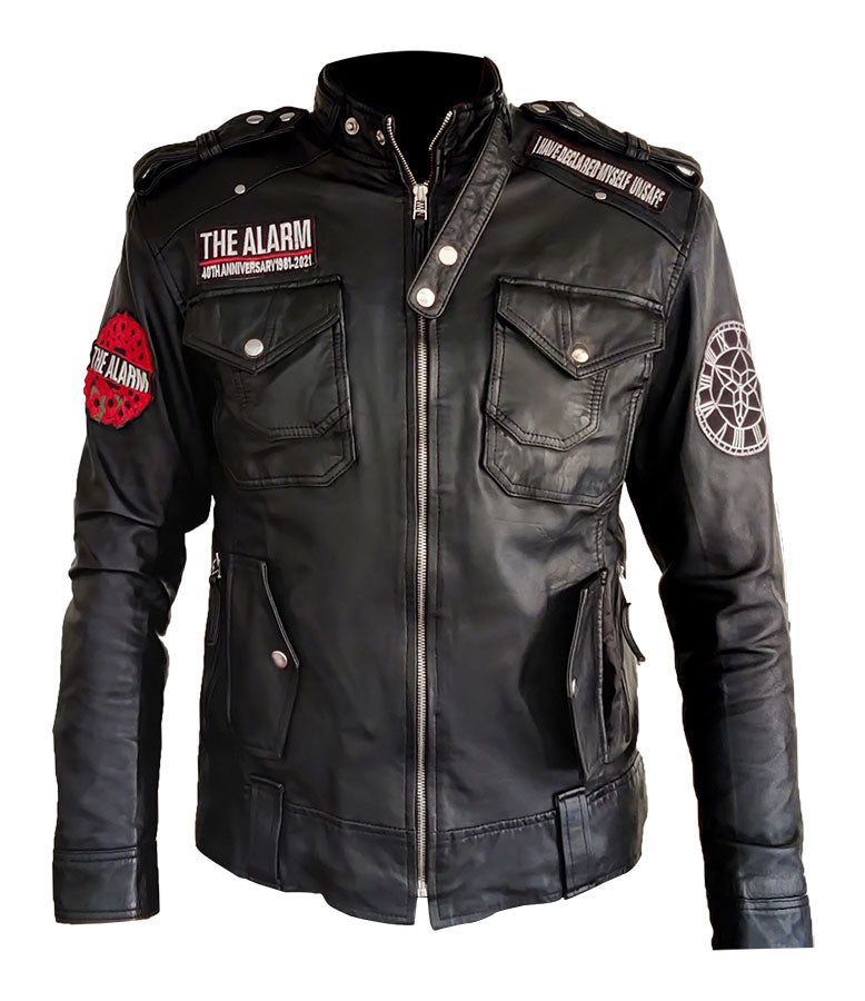 40th Anniversary - 1981 -2021 Black Leather Bespoke Tour Jacket