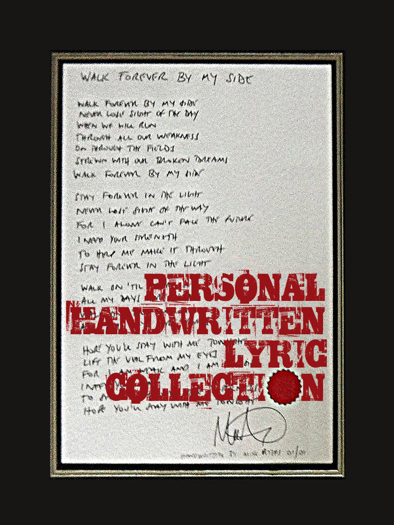 Handwritten Lyric Collection